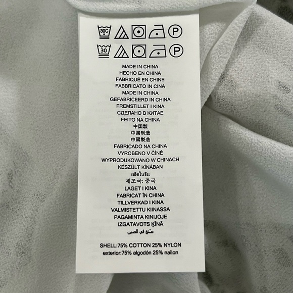 Michael Kors XS white crossover lace dress with ruffle hem & tie closure. NWT. - Picture 6 of 9